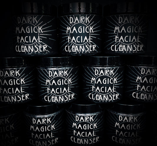 southern skye beauty dark magick facial cleanser  jars