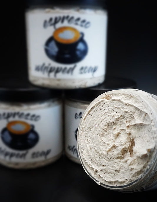 Espresso Whipped Soap | DISCOUNTED