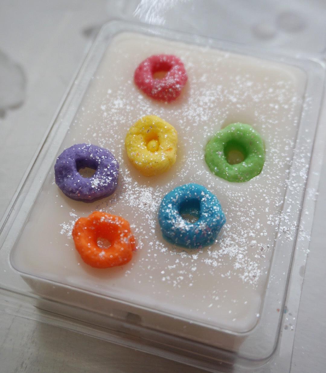 Fruity Loops Cereal Wax Melt Clamshell by Southern Skye Beauty